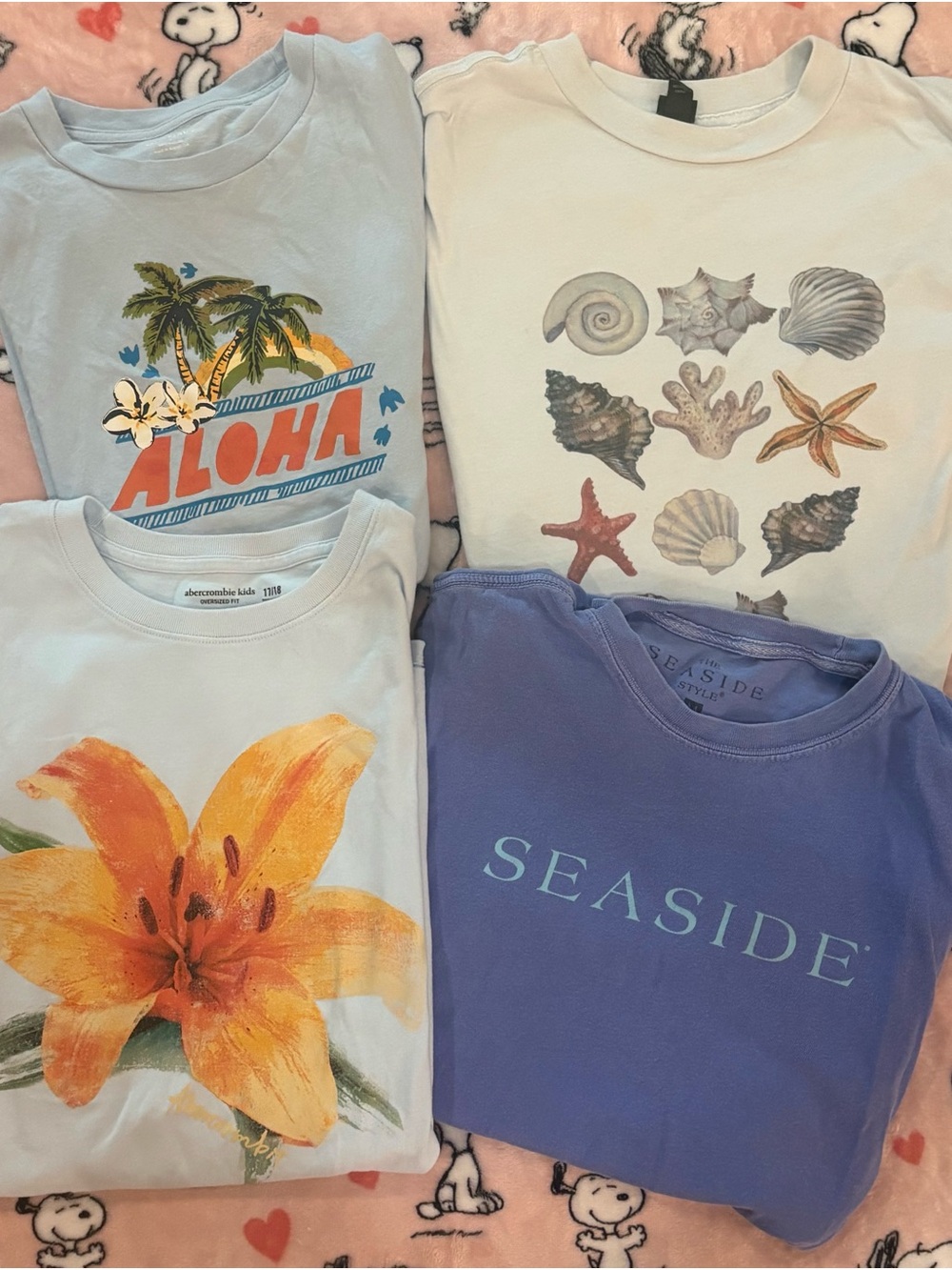 4 Bundle Seaside Graphic Tees